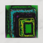 Business Card style and design スクエア名刺 (正面)