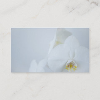 Business Card White Orchids 名刺