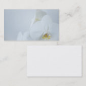 Business Card White Orchids 名刺 (正面/裏面)