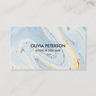 Business card with background bright style 名刺