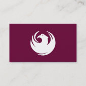Business Card with Flag of Phoenix City, Arizona 名刺 (裏面)