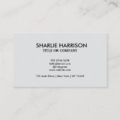 Business Card with QR Code 名刺 (裏面)