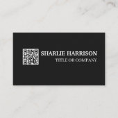 Business Card with QR Code 名刺 (正面)