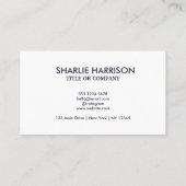 Business Card with QR Code 名刺 (裏面)