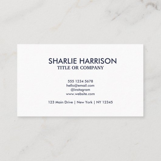 Business Card with QR Code 名刺 (裏面)