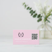 Business Card with QR Code 名刺 (スタンド正面)