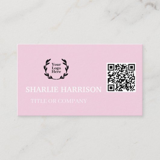 Business Card with QR Code 名刺 (正面)