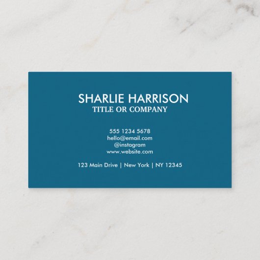 Business Card with QR Code 名刺 (裏面)