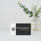 Business Card with QR Code 名刺 (スタンド正面)