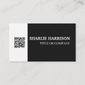 Business Card with QR Code 名刺 (正面)
