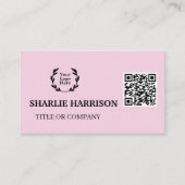 Business Card with QR Code 名刺 (正面)