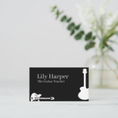 Business CardGuitar先生 |電気音響機器 コーリングカード (スタンド正面)