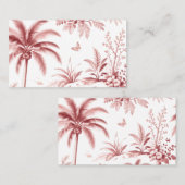 Business cards luxurious pink for business owners  名刺 (正面/裏面)