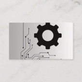 Business Cards Tech 名刺 (正面)