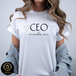 Business Casual Graphic Tee - CEO Mode On Tシャツ