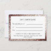 BUSINESS CERTIFICATEギフト (裏面)