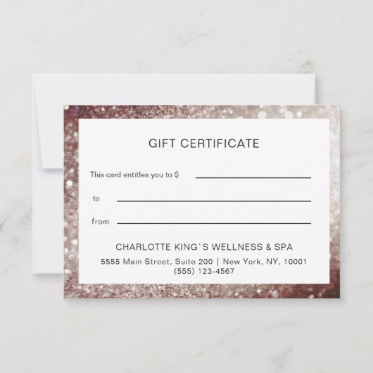 BUSINESS CERTIFICATEギフト (裏面)