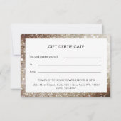BUSINESS CERTIFICATE gift for you (裏面)