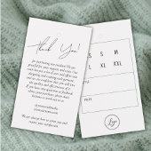 Business Clothsありがとうありがとうつるラベルとロゴ