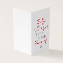 Business Coffee Referralsの保走Thank You