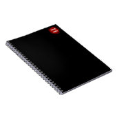 Business Companyロゴのカスタマイズ可能 ノートブック (右側)