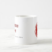 Business Companyロゴのカスタムタグ コーヒーマグカップ (中央)