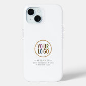 Business CompanyロゴブランドのカスタムCase-Mate Case-Mate iPhoneケース (裏面)