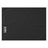 Business Company Black独自の写真を作成 テーブルクロス (正面(横))