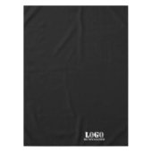 Business Company Black独自の写真を作成 テーブルクロス (正面)