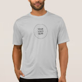 Business Company Logo Mens両面プリント Tシャツ (正面)
