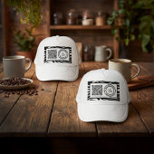 Business Company Logo Specials QR Code Custom   キャップ