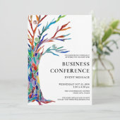 Business Conference Event 招待状 (スタンド正面)