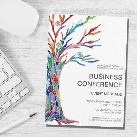Business Conference Event  招待状