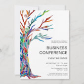 Business Conference Event  招待状 (正面)