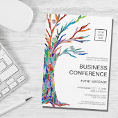 Business Conference Event Logo 招待状