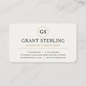 Business Consultant Professional 名刺 (正面)