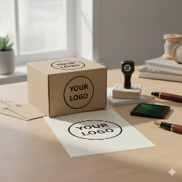 Business Custom Branded Logo Rubber Stamp  ラバースタンプ