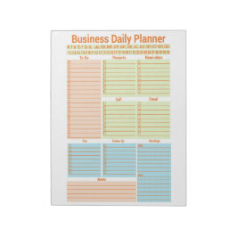Business Dailyプランナー、新年メモ帳 ノートパッド
