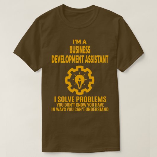 BUSINESS DEVELOPMENT ASSISTANT NICEデザイン2017 1 Tシャツ (デザイン正面)