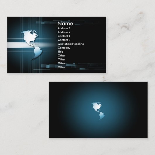 business_e2 名刺 (正面/裏面)