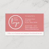 Business Enclosure Cardに感謝 エンクロージャーカード (裏面)