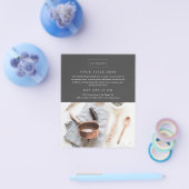 Business Event Minimalist Professional Photo チラシ (シングル)