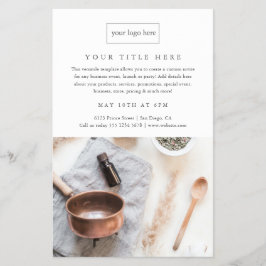 Business Event Minimalist Professional Photo チラシ