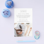 Business Event Minimalist Professional Photo チラシ (シングル)