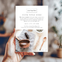 Business Event Minimalist Professional Photo チラシ