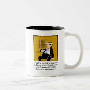 Business FinanceユーモアMug ツートーンマグカップ