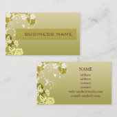 business_floral 名刺 (正面/裏面)
