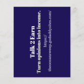 Business Flyer Sample チラシ (裏面)