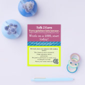 Business Flyer Sample チラシ (シングル)