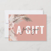 BUSINESS GIFT CERTIFICATE | BOHO (正面)